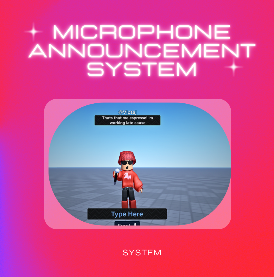 Microphone Announcement - System