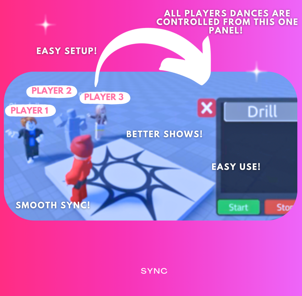 Group Dancer Sync Control System