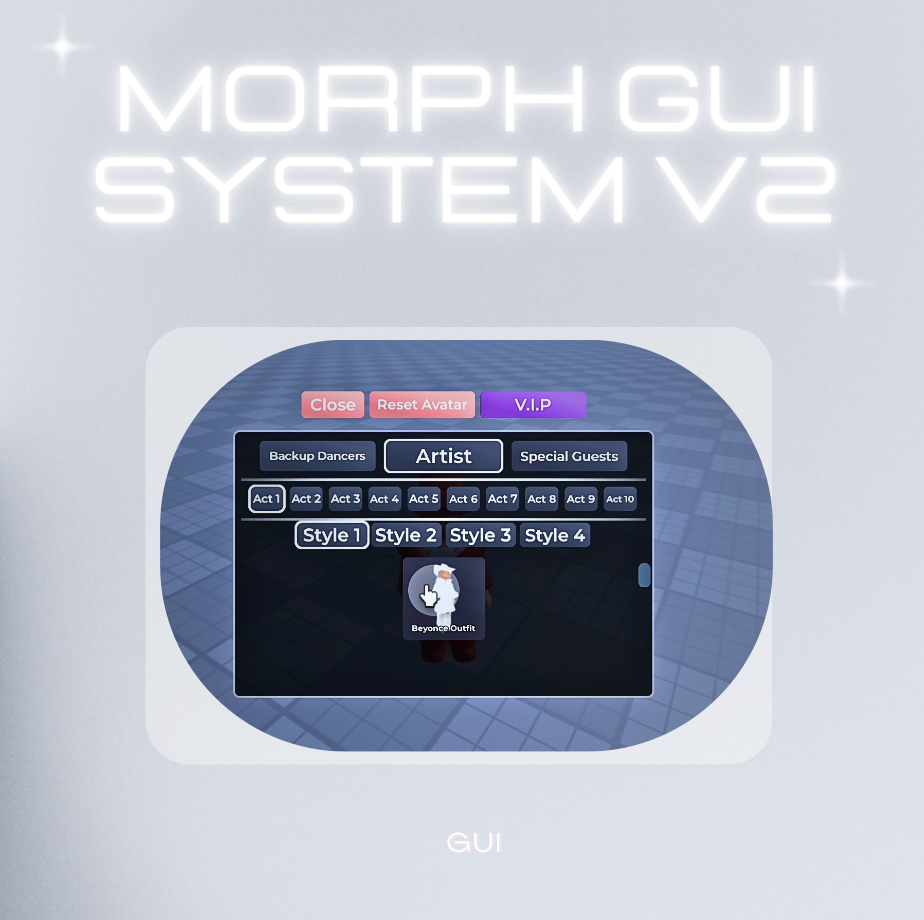 Morph GUI Kit System V2