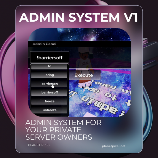 Admin System - Private Server Commands
