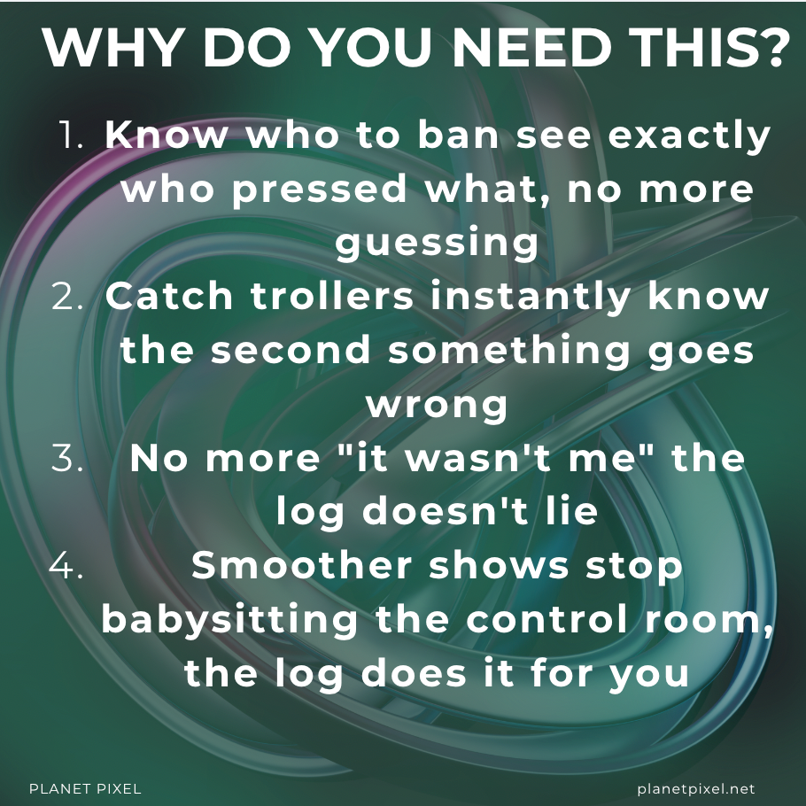 Control Room Tech Log System