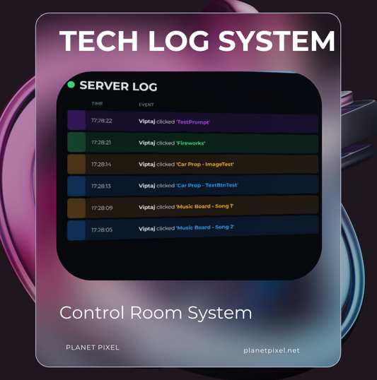 Control Room Tech Log System