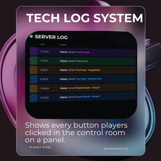 Control Room Tech Log System