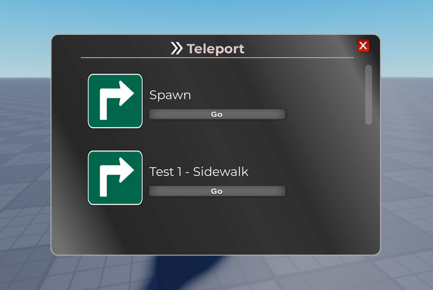Sidebar Menu GUI V2